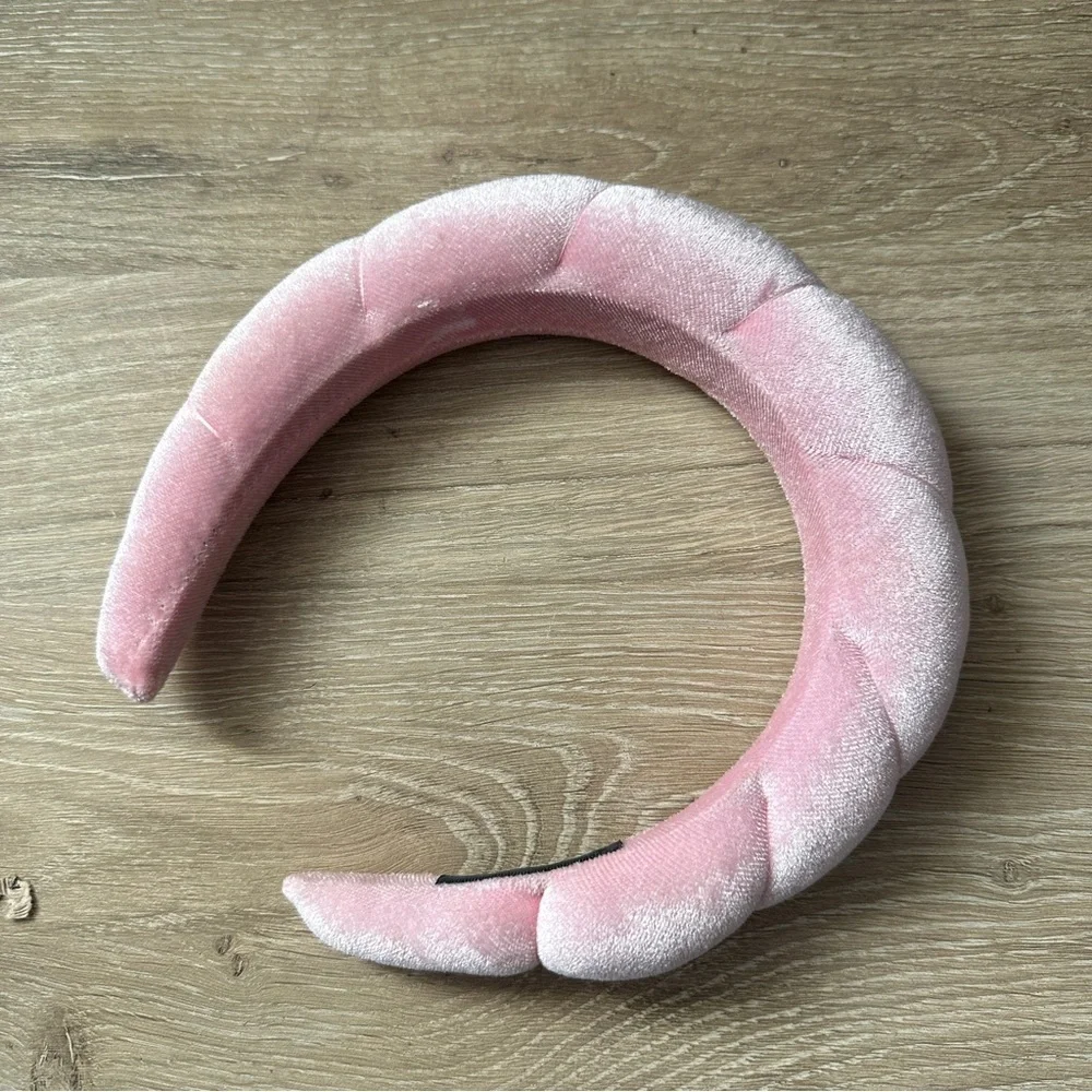Handmade terry towel spa headband